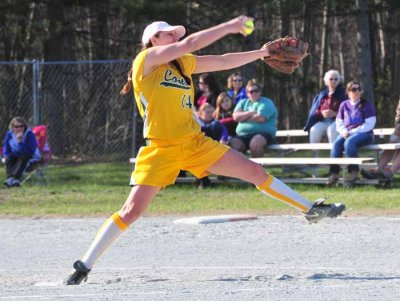 BFA vs MVU Softball, Gm1 2012