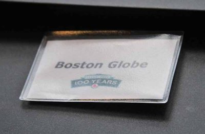 Boston Globe's Seat Marker