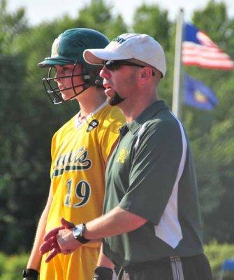 Coach Moulton With Shanley