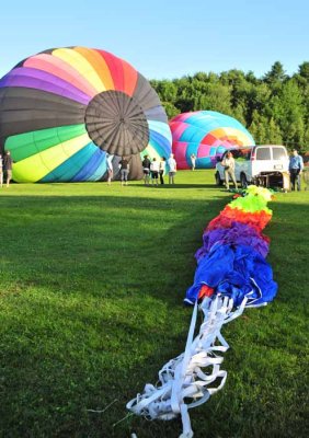 Laying Out the Balloon