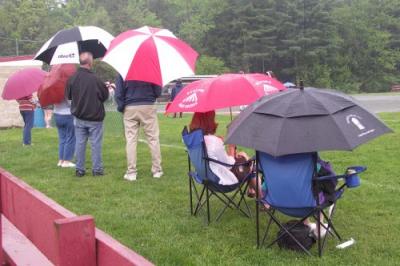 Camp Billings Amidst Umbrellas
