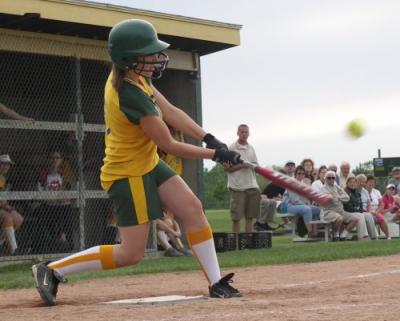 Jamie At Bat