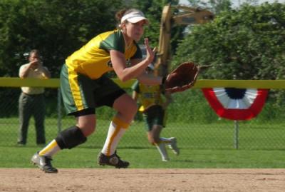 Mikaela Snares a Line Drive