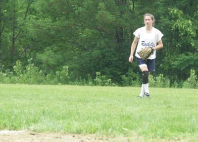 Sam Patrols Right Field