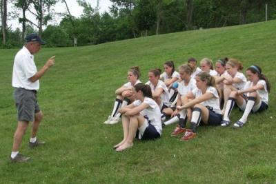 Coach Halbach in Action