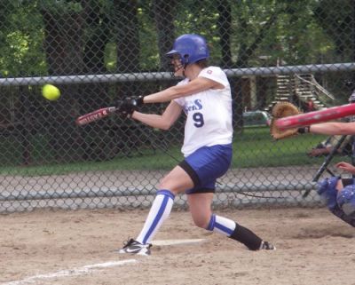 Erin At Bat