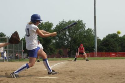 Jessica At The Plate