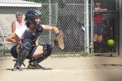 Ashley Behind The Plate