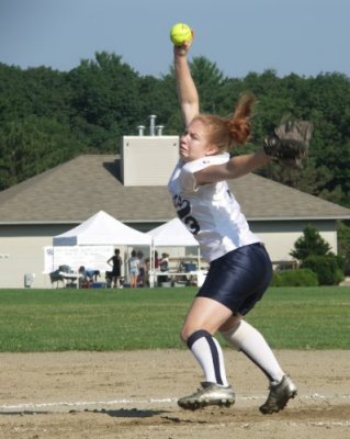 Bethany's Tournament Pitching Debut
