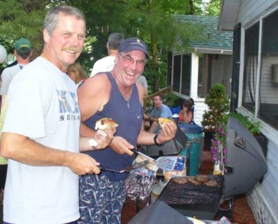Randy & Johnny On The Grill