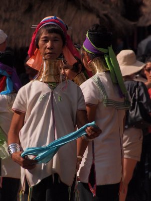 Long necked tribe from Burma