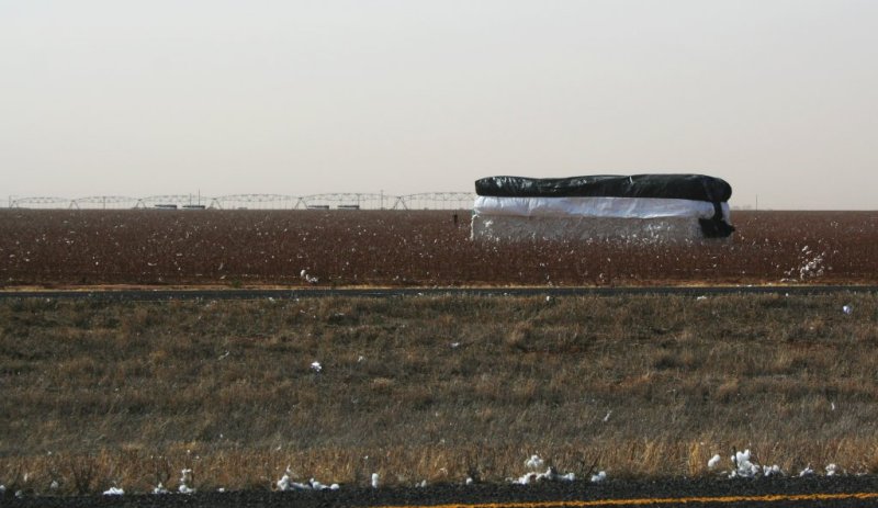 Temporary Cotton Bale