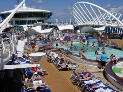 Busy Day at the Pool