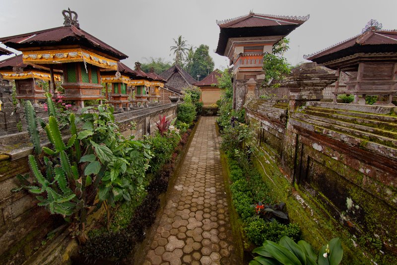 Family temples, Penglipuran Village, Bali