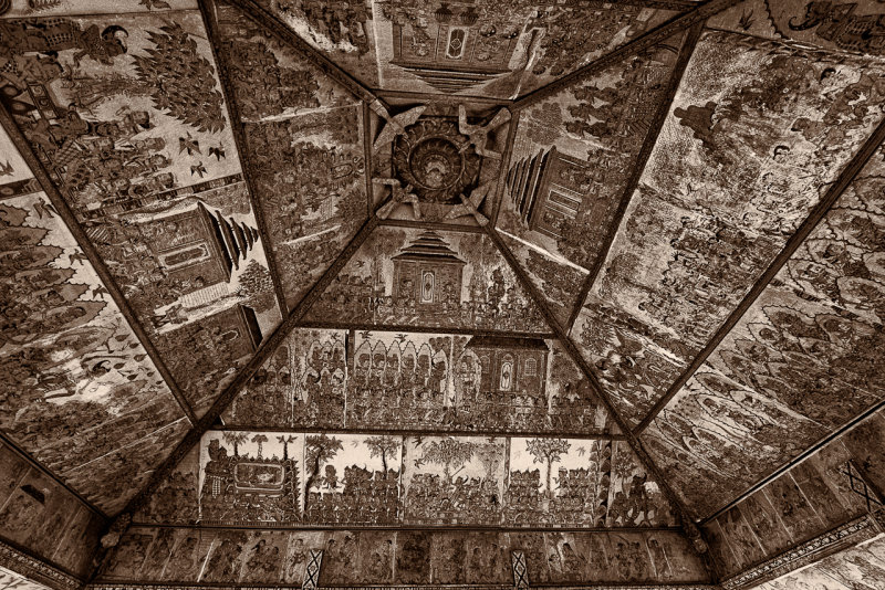 Ceiling painting, Bali