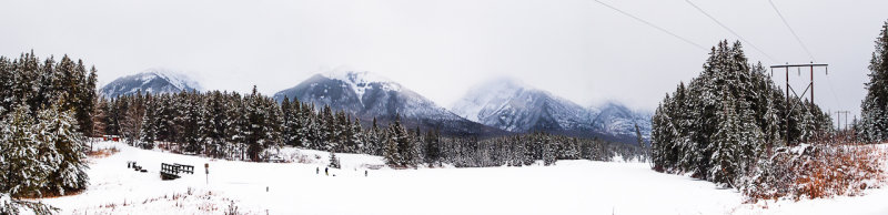 Johnson Lake pano, Banff