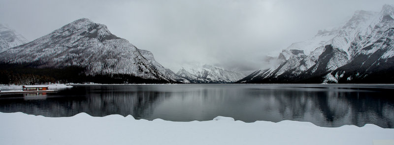 House on Lake Minnewanka, Banff