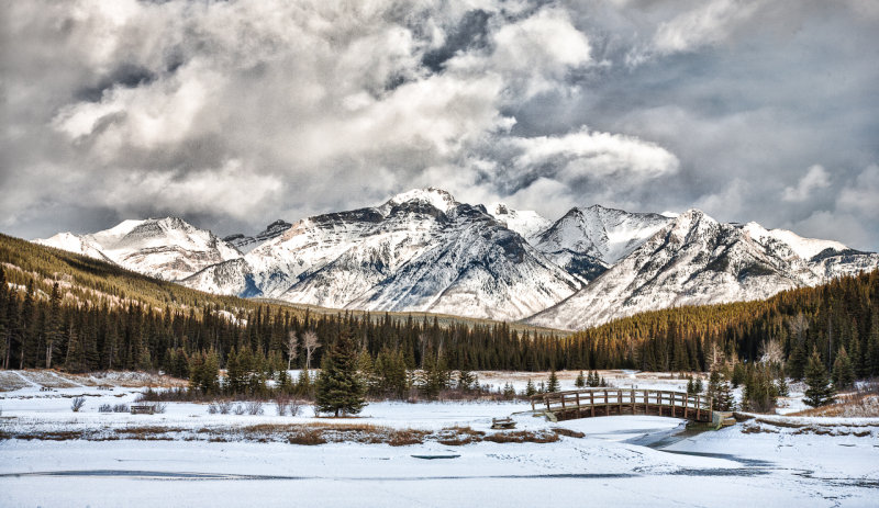 Cascade Pond view, Banff
