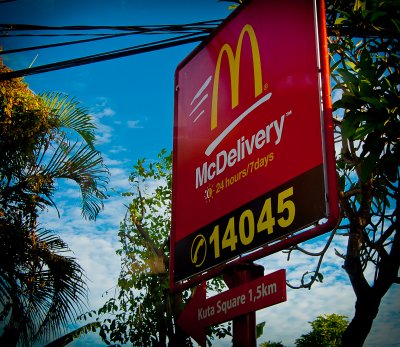 McDelivery 24/7, Bali