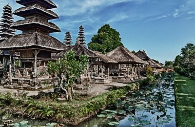 Taman Ayun Temple Architecture, Mengwi, Bali