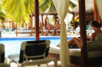 Relaxing in Riviera Maya, El Dorado Resort, Mexico