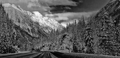 Road to Glacier National Park, Canada