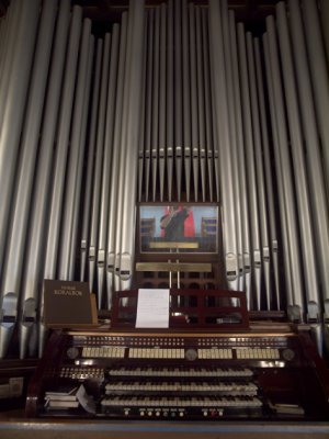 Organ in the church where once i worked.