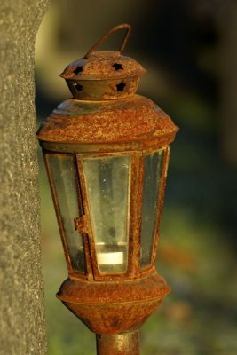 Old light lamp