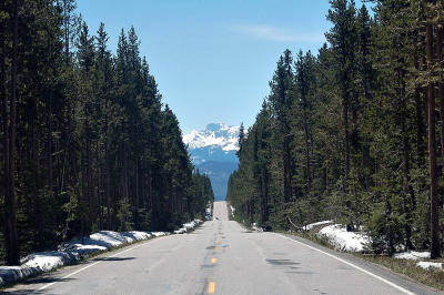 Way to Grand Teton