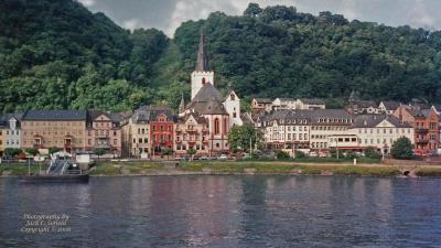 Village Along The Rhine