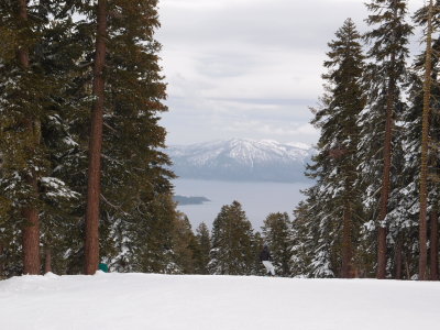 View of Lake Tahoe from Northstar.