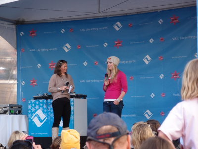 Welcome Home event for Lindsey Vonn, this year's World Cup overall winner.