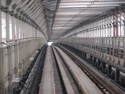 train over the Rainbow Bridge