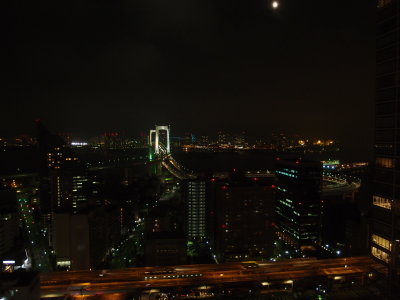 View from Akio's building, looking toward Daiba.