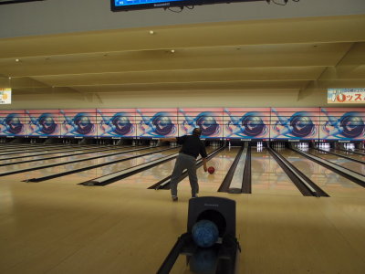 Day 7, bowling session numer 1.