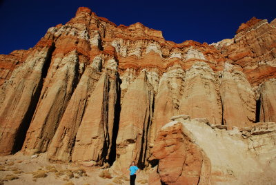 A Size Comparison of Red Cliffs