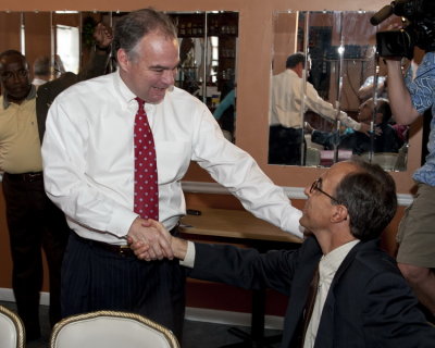 Gov Kaine's Meet N Greet in Arlandria 2012