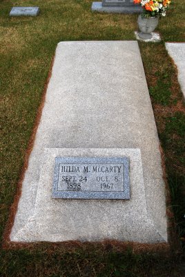 Shown above is her full gravestone.