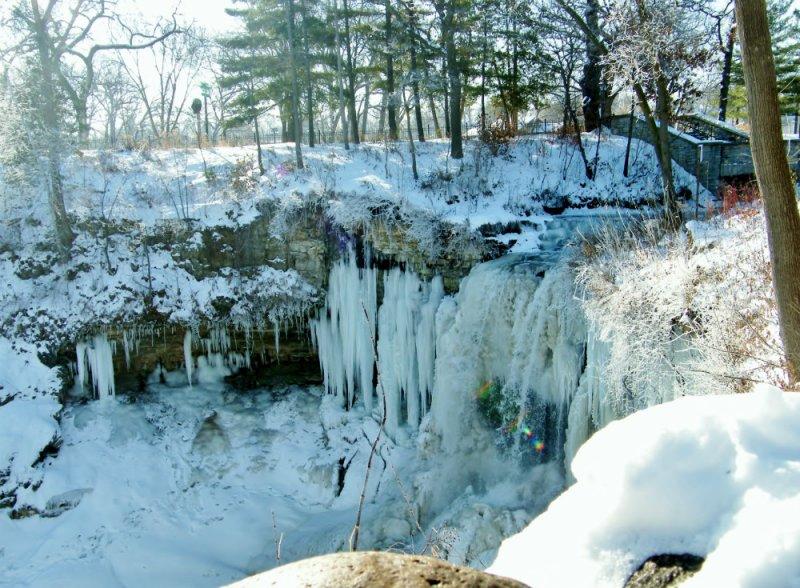 M. Falls in Winter