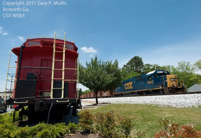 An older EMD leader on a ballast train.tif