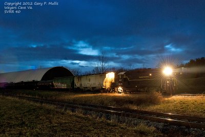 Working the transfer station at Weyers Cave. copy.jpg