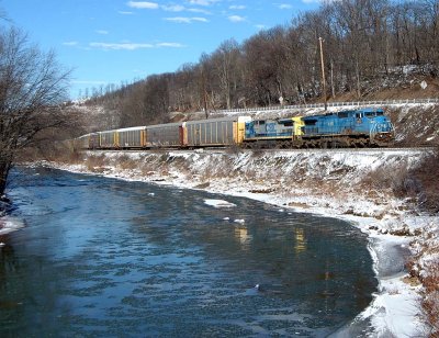 Eastbound at Meyersdale Pa.