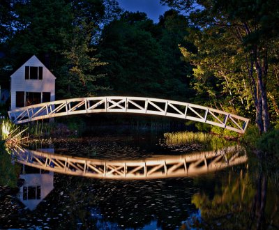 Evening, Somesville Bridge