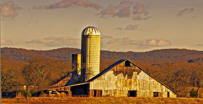 Barn and Silo