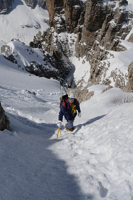 Verso la cima
