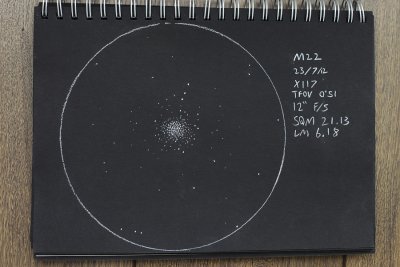M22 / Great Sagittarius star cluster