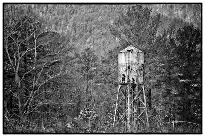 Old water tank
