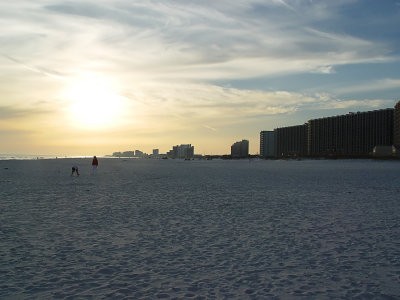 After noon sun Orange Beach