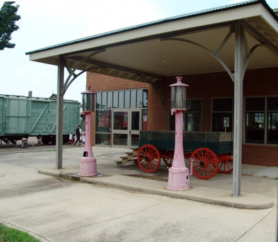 Station with pumps