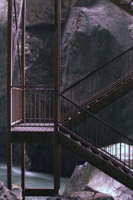 Box Canyon Falls - Stairs